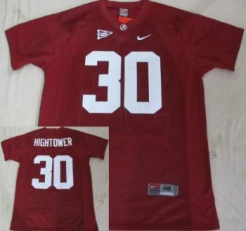 Alabama Crimson Tide Dont 30 Hightower Red NCAA Jerseys