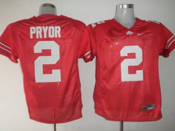 Ohio State Buckeyes 2 Terrelle Pryor Red NCAA Jerseys