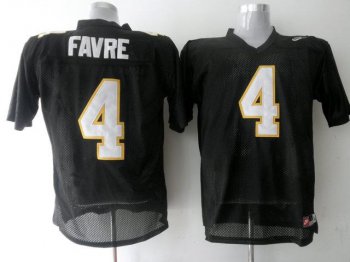 Southern Mississippi Golden Eagles 4 Brett Faver Black NCAA jerseys