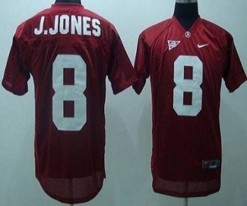 Alabama Crimson Tide 8 Julio Jones Red NCAA Jerseys