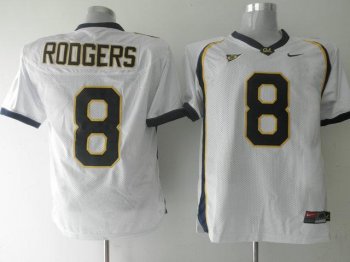 California Golden Bears 8 Aaron Rodgers White NCAA Jerseys