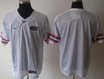 Florida Gators Blank White College Football Jerseys