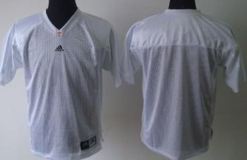 Tennessee Volunteers College Blank White NCAA Jerseys