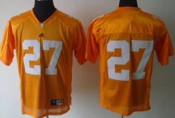 Tennessee Volunteers College 27 Yellow NCAA Jerseys