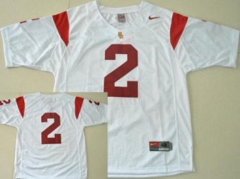 USC Trojans 2 Robert Woods White College NCAA Jerseys