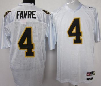 Southern Mississippi Gold Eagles #4 Brett Favre White NCAA Jerseys