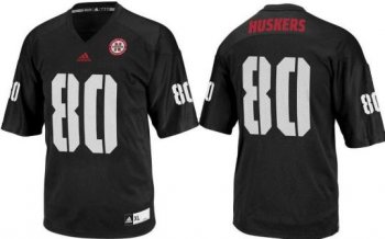 Nebraska Cornhuskers 80 Kenny Bell Black College Football NCAA Jersey