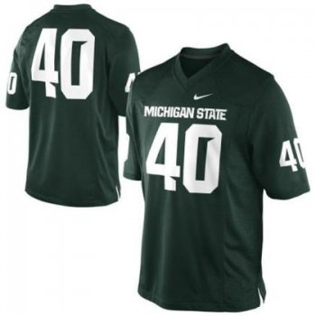 Michigan State Spartans 40 Max Bullough Green College Football NCAA Jerseys