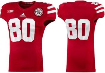 Nebraska Cornhuskers 80 Kenny Bell Red College Football NCAA Jersey