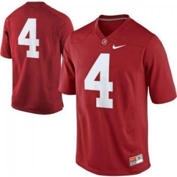 Alabama Crimson Tide 4 T.J Yeldon Red College Football Limited NCAA Jerseys