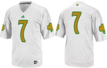 Notre Dame Fighting Irish 7 Stephon Tuitt White Techfit College Football NCAA Jersey