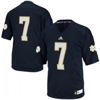 Notre Dame Fighting Irish 7 Stephon Tuitt Blue Techfit College Football NCAA Jersey