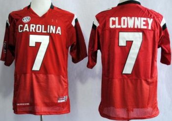 South Carolina Gamecocks 7 Jadeveon Clowney Red College Football NCAA Jersey