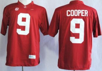 Alabama Crimson Tide 9 Amari Cooper Red College Football Limited NCAA Jerseys