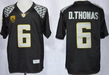 Oregon Duck 6 De'Anthony Thomas Black College Football Limited NCAA Jerseys