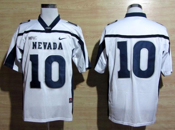 Nevada Wolf Pack 10 Colin Kaepernick WAC Patch College Football NCAA Jerseys