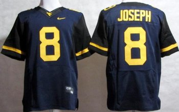 West Virginia Mountaineers 8 Karl Joseph Blue Elite College Football NCAA Jerseys