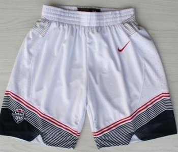 2014 USA Dream Team White Basketball Short