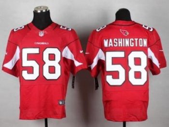 Nike Arizona Cardinals #58 Daryl Washington Red Team Color Men's Stitched NFL Elite Jersey