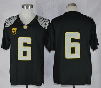 Oregon Ducks #6 Charles Nelson Black Limited Stitched NCAA Jersey