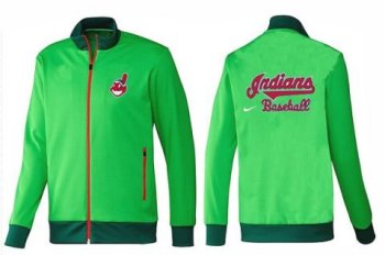 Mens Cleveland Indians MLB Baseball Jacket-007