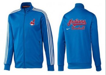 Mens Cleveland Indians MLB Baseball Jacket-0012