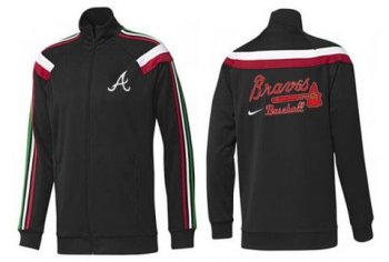 Mens Atlanta Braves MLB Baseball Jacket-0016