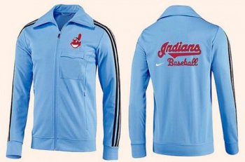 Mens Cleveland Indians MLB Baseball Jacket-003