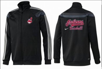 Mens Cleveland Indians MLB Baseball Jacket-0017