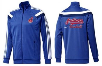 Mens Cleveland Indians MLB Baseball Jacket-0020