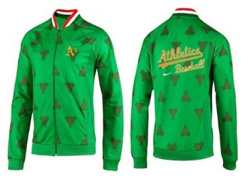 Oakland Athletics MLB Baseball Jacket-0025