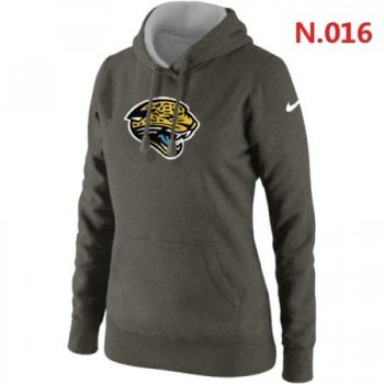 Jacksonville Jaguars Women's Nike Club Rewind Pullover Hoodie ?C Dark grey