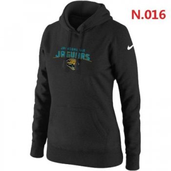 Jacksonville Jaguars Women's Nike Heart & Soul Pullover Hoodie Black