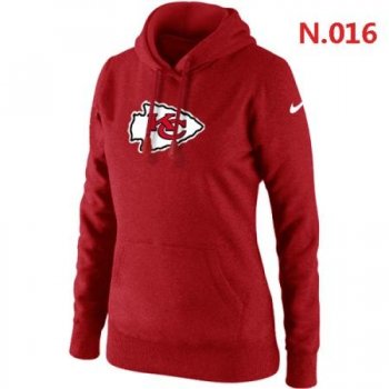 Kansas City Chiefs Women's Nike Club Rewind Pullover Hoodie ?C Red