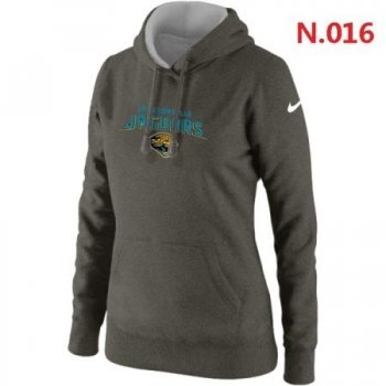 Jacksonville Jaguars Women's Nike Heart & Soul Pullover Hoodie Dark grey