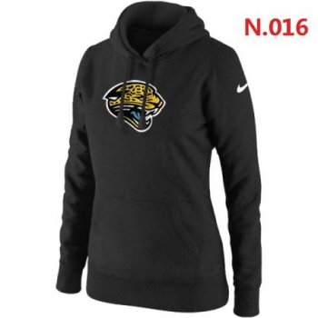 Jacksonville Jaguars Women's Nike Club Rewind Pullover Hoodie ?C Black