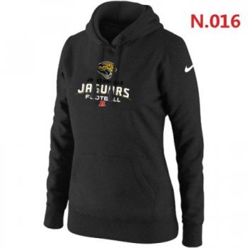 Jacksonville Jaguars Women's Nike Critical Victory Pullover Hoodie Black