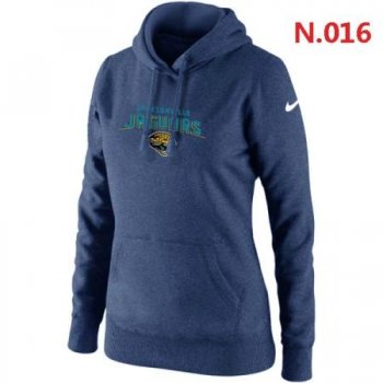 Jacksonville Jaguars Women's Nike Heart & Soul Pullover Hoodie Dark blue