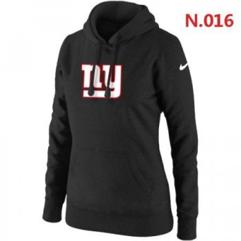 New York Giants Women's Nike Club Rewind Pullover Hoodie ?C Black