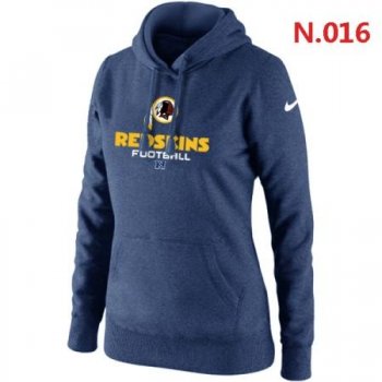 Washington Red Skins Women's Nike Critical Victory Pullover Hoodie Dark blue