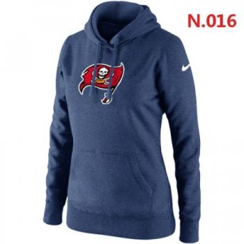 Tampa Bay Buccaneers Women's Nike Club Rewind Pullover Hoodie ?C Dark blue