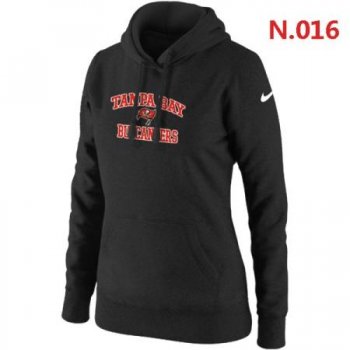 Tampa Bay Buccaneers Women's Nike Heart & Soul Pullover Hoodie Black