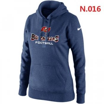 Tampa Bay Buccaneers Women's Nike Critical Victory Pullover Hoodie Dark blue