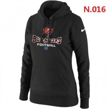 Tampa Bay Buccaneers Women's Nike Critical Victory Pullover Hoodie Black