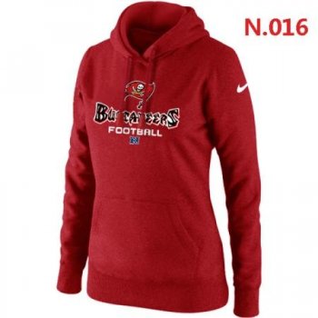 Tampa Bay Buccaneers Women's Nike Critical Victory Pullover Hoodie Red