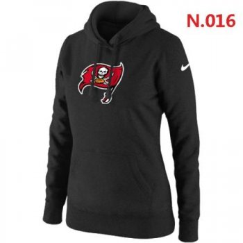 Tampa Bay Buccaneers Women's Nike Club Rewind Pullover Hoodie ?C Black