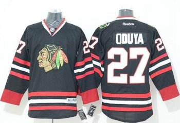 Chicago Blackhawks #27 Johnny Oduya Black Stitched NHL Jersey