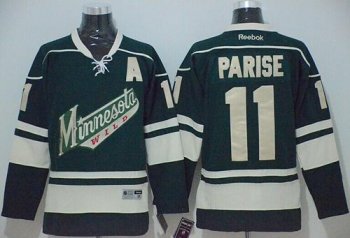 Minnesota Wild #11 Zach Parise Green Stitched NHL Jersey