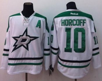 Dallas Stars #10 Shawn Horcoff White Stitched NHL Jersey