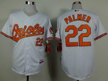 Baltimore Orioles #22 Jim Palmer White Cool Base Stitched Baseball Jersey